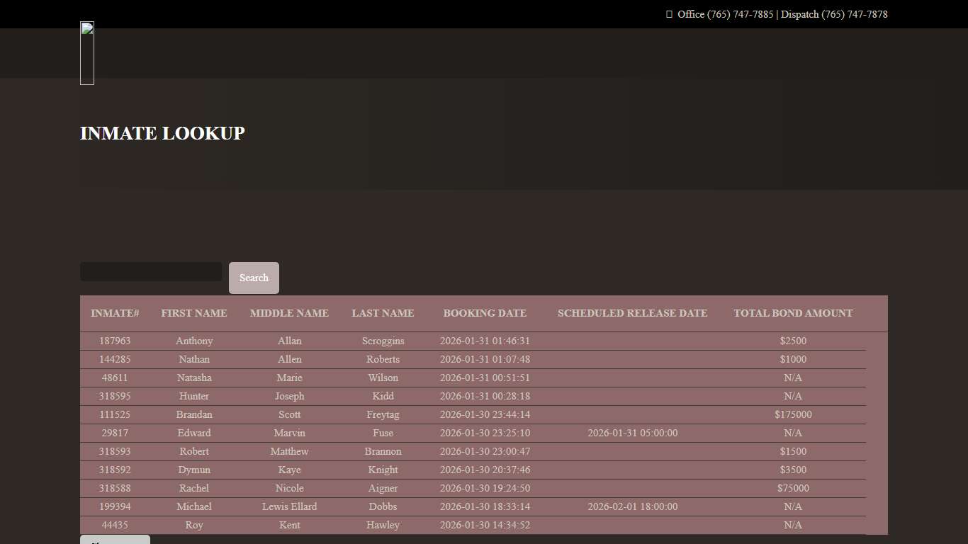 Inmate Lookup - Delaware County Sheriff